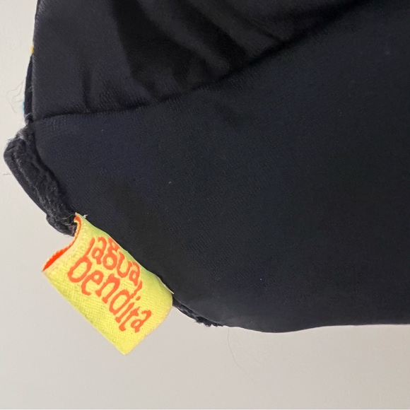 Agua Bendita XS/S bikini top black / multi reversible - Picture 5 of 12